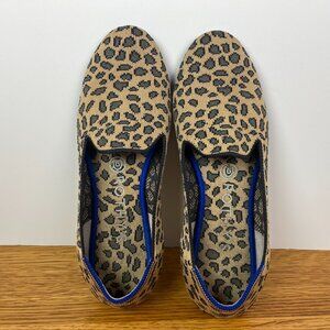 Rothy's Womens Lounge Loafers in Cheetah